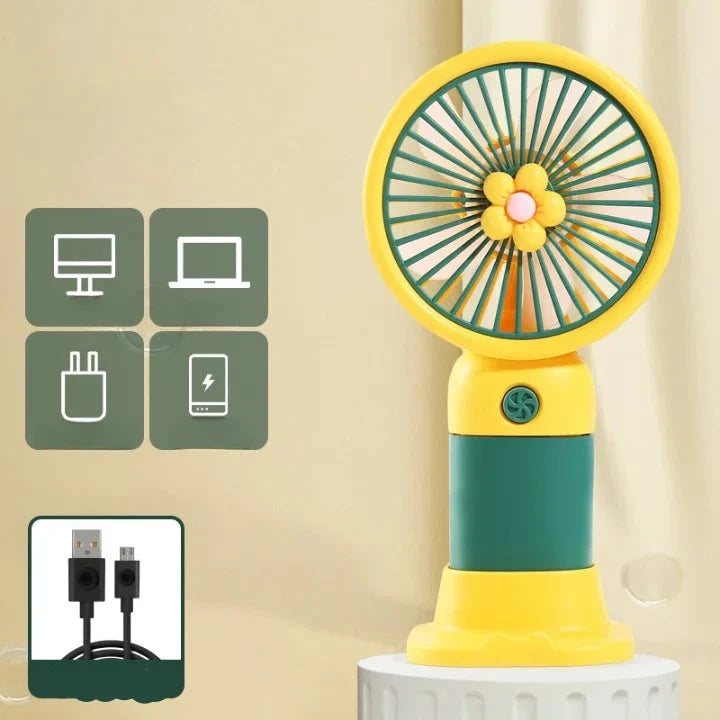 Little Flower Mini Handheld Fan