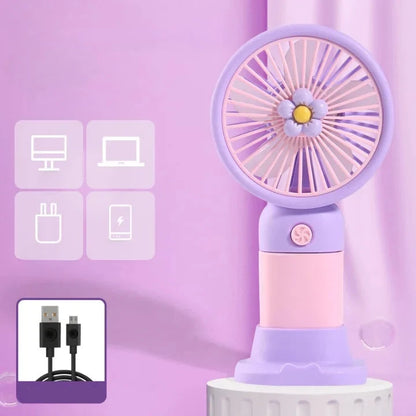 Little Flower Mini Handheld Fan
