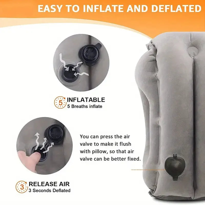Inflatable Travel Pillow