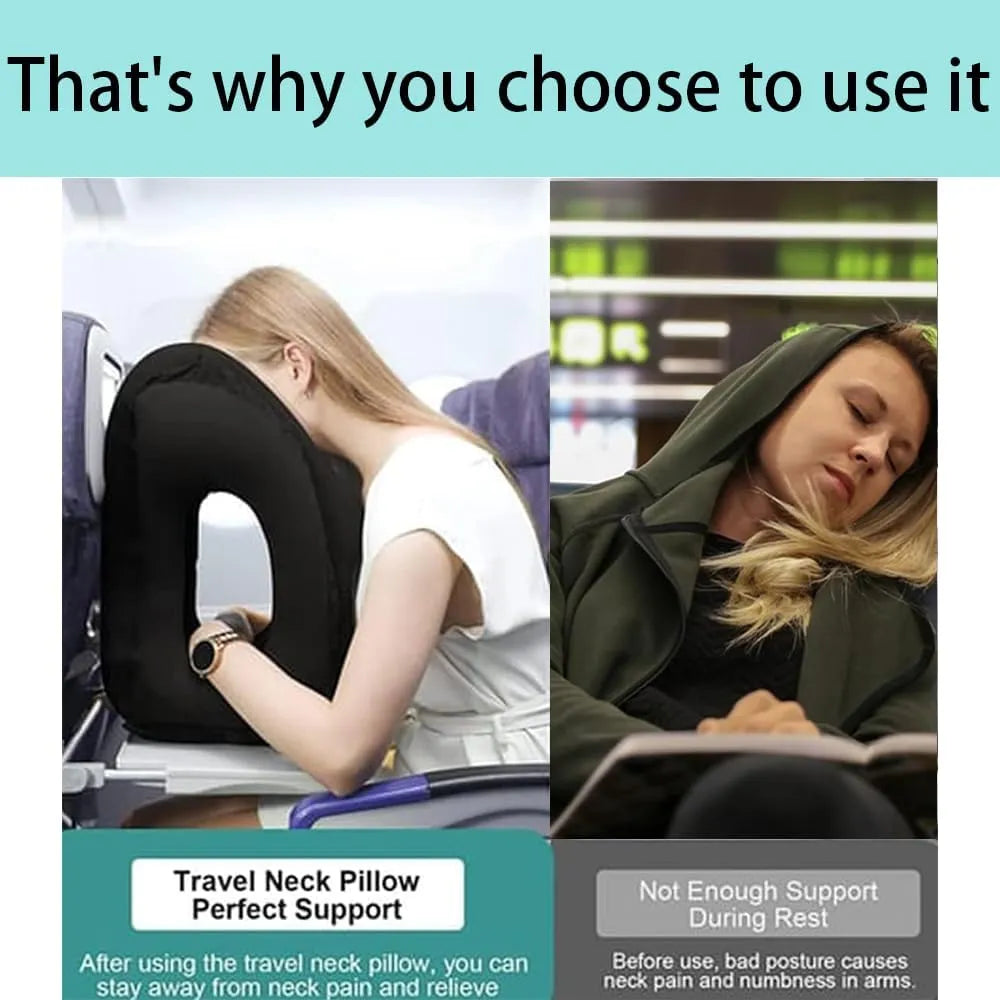 Inflatable Travel Pillow